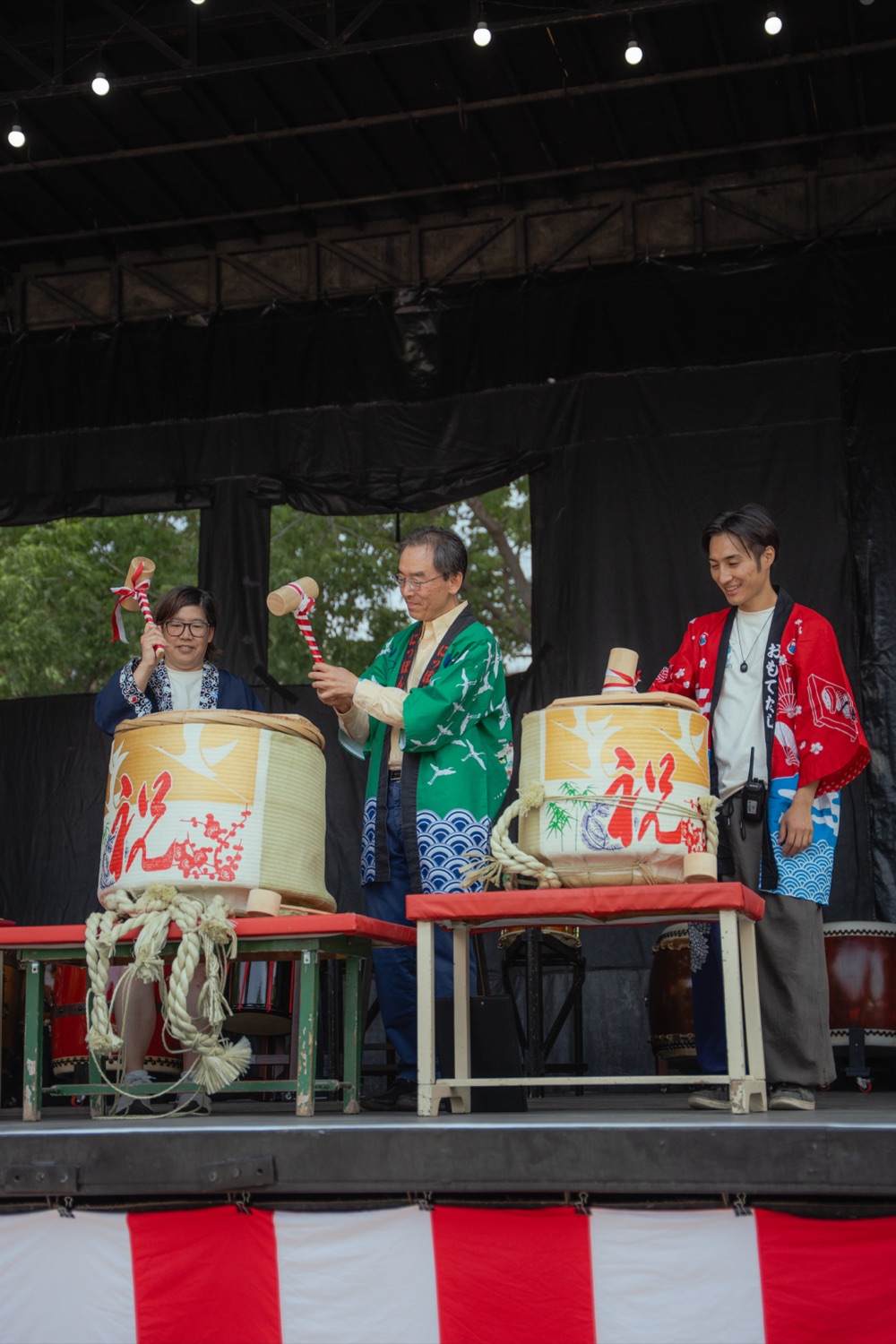 Festival Matsuri dance performance